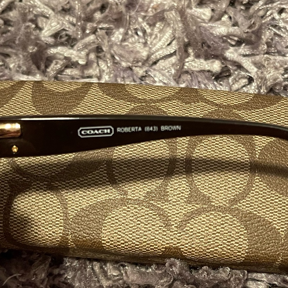 Coach Roberta glasses frames and case. No flaws. - Picture 6 of 6